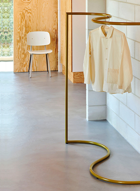 sort丹麦HAY弧形衣架落地衣帽架收纳挂衣架子北欧现代Colour Rack