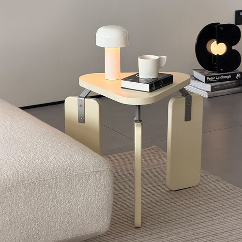 几何三角圆形茶几小边几现代复古