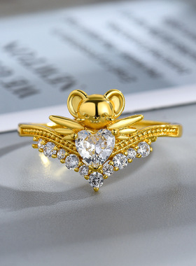 《魔卡少女樱》百变小樱初代萌王小可戒指动漫周边二次元生日礼物