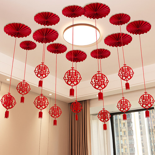 婚房布置结婚吊顶装饰