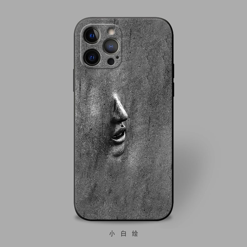 适用苹果手机壳个性个性创意人脸