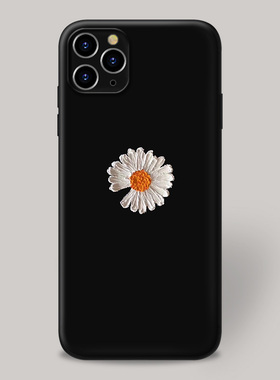 个性16适用15苹果12mini手机壳11promax/xr/iphone7pluse权志龙雏菊花简约创意P40华为nova13软mate60全包潮