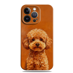 可爱泰迪秋日修勾美拉德色系适用苹果17手机壳16promax15小米17华为nova14菲林pura80磁吸mate70一加oppovivo