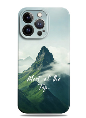 山峰云海自然风景绿色治愈适用苹果17手机壳16promax15小米17华为nova14菲林p80磁吸mate70一加oppo全包vivo