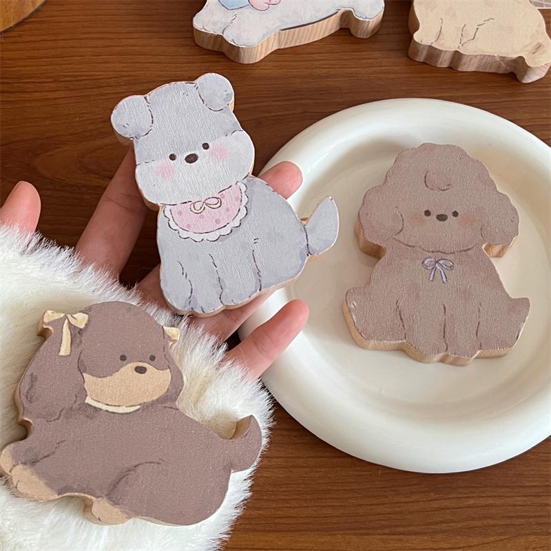 奶油风家用可爱木制ins风冰箱贴