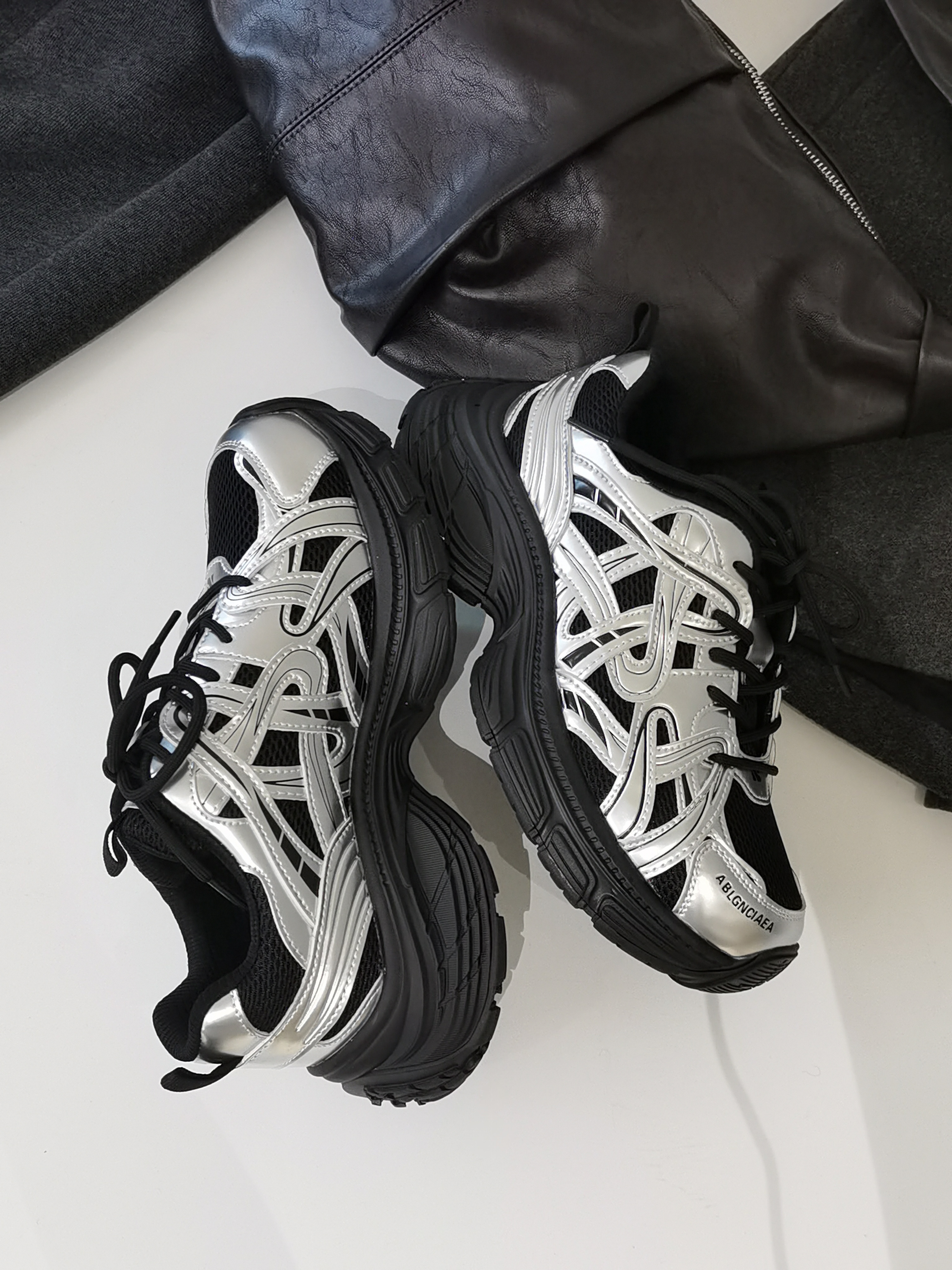 新款老爹鞋女厚底增高休闲运动鞋百搭透气跑步鞋潮款拼色1726