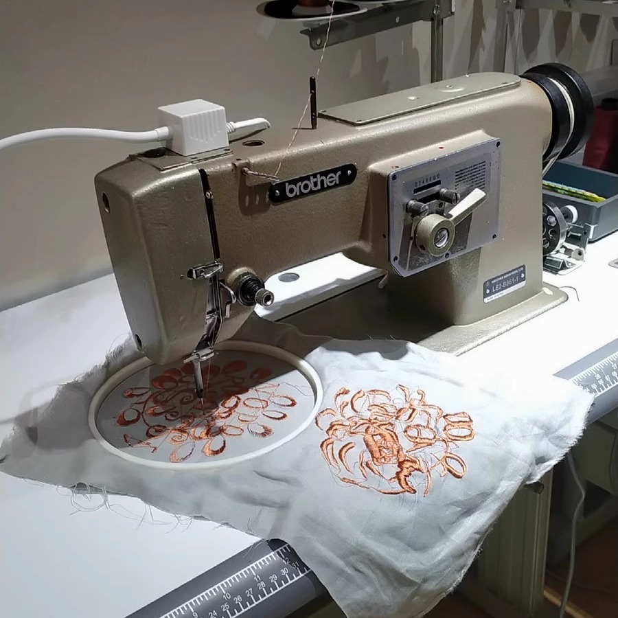 Brother兄弟牌861二手绣花机