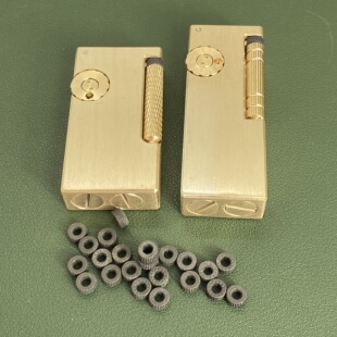 双油仓侧滑轮煤油打火机专用火轮配件 小六角燧火轮打火机耗材