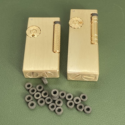 双油仓侧滑轮煤油打火机专用火轮配件 小六角燧火轮打火机耗材