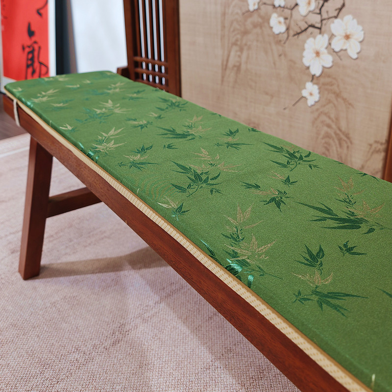 新中式长条凳垫子坐垫可定制