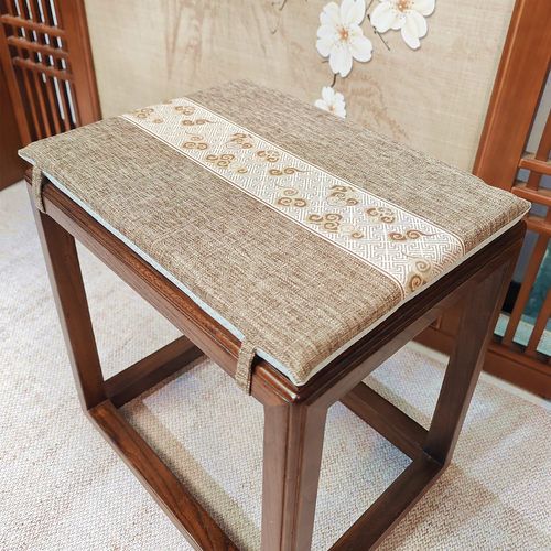 可定制学生垫防滑圈椅垫凳垫中式