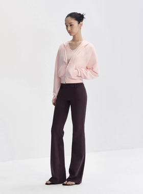 RA everyday 蝙蝠袖收腰弹力指套soft move连帽卫衣