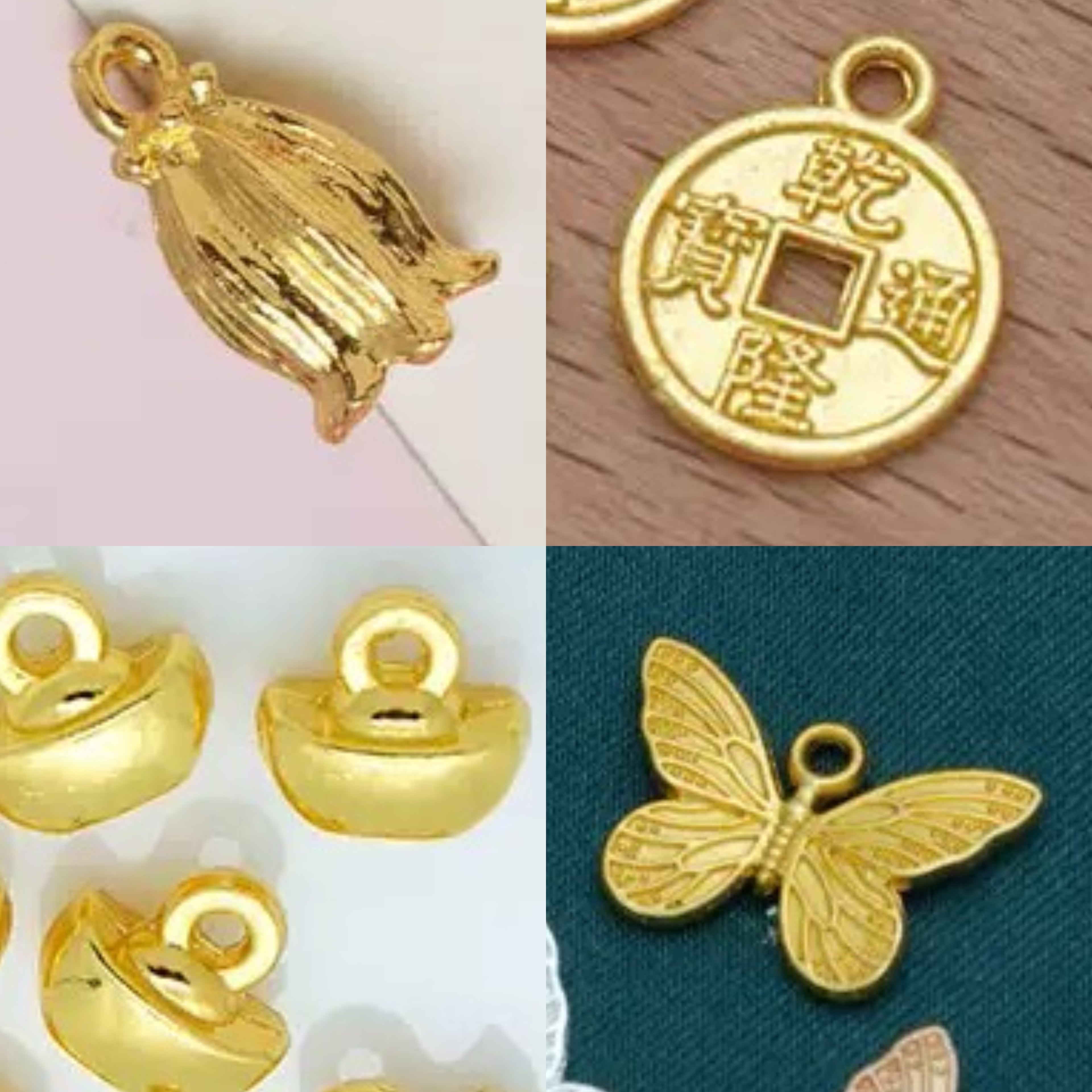 10个价电泳高保色合金蝴蝶双孔连接件古风发簪头饰耳环挂坠配件,饰品/流行首饰/时尚饰品新,其他DIY饰品配件,淘宝优惠券,粉丝福利购,淘宝优惠卷