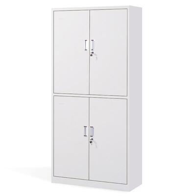 文料件柜钢制铁皮资档节案储存柜通双柜 H 18504BWY-3307*W 900 *