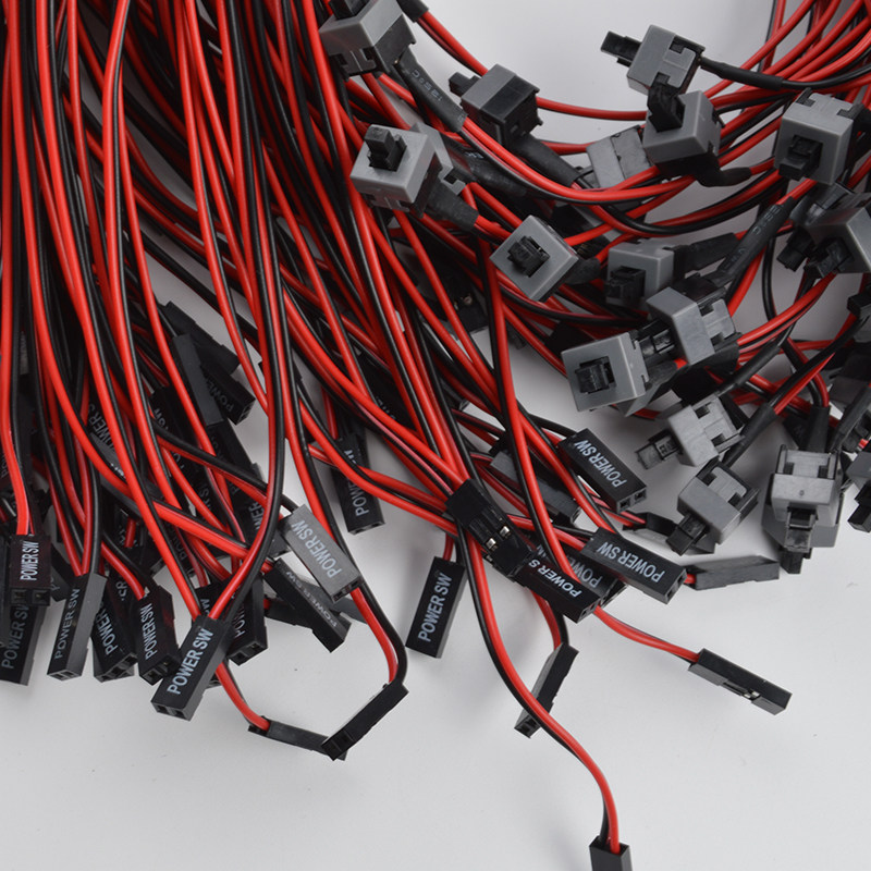 主机开关线重启线机箱台式电脑主机LDE灯开关线电脑开关重启线