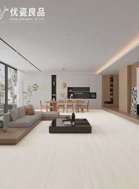 侘寂风水泥瓷砖全瓷哑光仿古砖900x1800大平层别墅民宿酒店地板砖