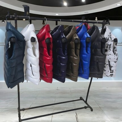 帝虎 羽绒服男马甲短款 加厚 高端 品牌 白鹅绒 时尚 秋冬 新款