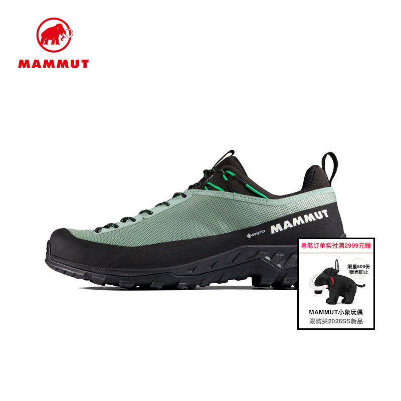MAMMUT猛犸象Alnasca IV 男士户外GTX登山徒步攀岩接近鞋
