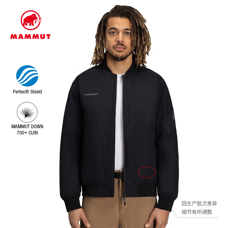 猛犸象男士飞行员夹克外套上衣