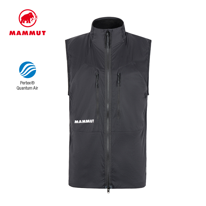 MAMMUT猛犸象 Eiger男士艾格户外防泼水舒适轻量叠穿背心马甲外套