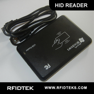 HID读卡器 8为内码读卡器HID发卡器 125KHZ 26BIT卡 H10301发卡器