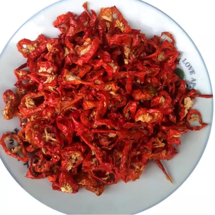 江西婺源辣椒壳干红辣椒壳农家手切自晒微辣超香 调味品500克包邮