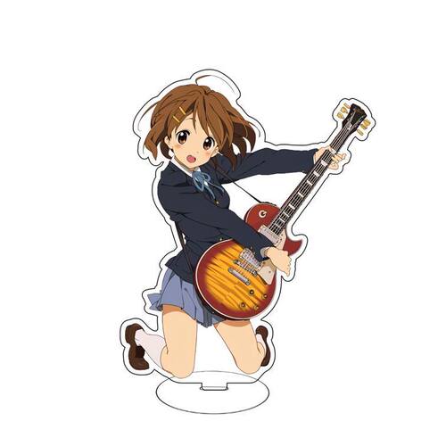 K-ON轻音少女动漫周边亚克力立牌平泽唯 秋山澪 田井中律桌面摆件