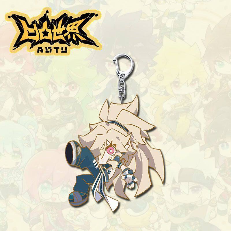 动漫角色周边新颖亚克力钥匙扣学生书包笔袋创意随身挂件图片