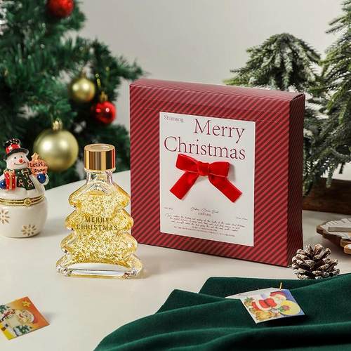 【蝴蝶结圣诞香薰】诗芒圣诞树蝴蝶结金箔限定无火香薰100ML通用