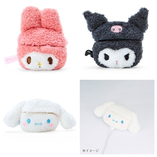 兔宝日本代购正品正版Sanrio三丽鸥玉桂狗MyMelody美乐蒂酷洛米苹果Apple AirPodsPro/2代毛绒耳机保护套外壳