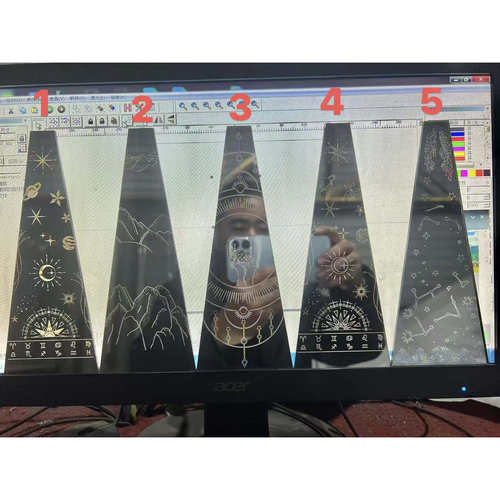 万花筒镜子前镀膜镜DIY材料