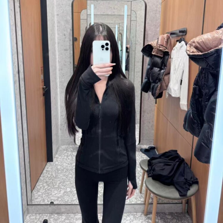 lulu同款瑜伽服defina连帽上衣