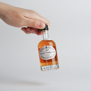 英国缇树金酒覆盆子草莓味金酒利口酒50ml玻璃瓶洋酒版伴手礼小酒