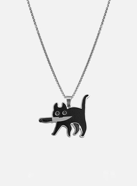 学生党项链高颜值ins风情侣吊坠