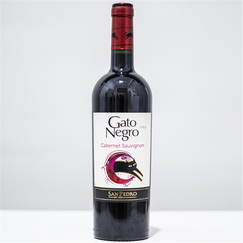 黑猫赤霞珠干红葡萄酒