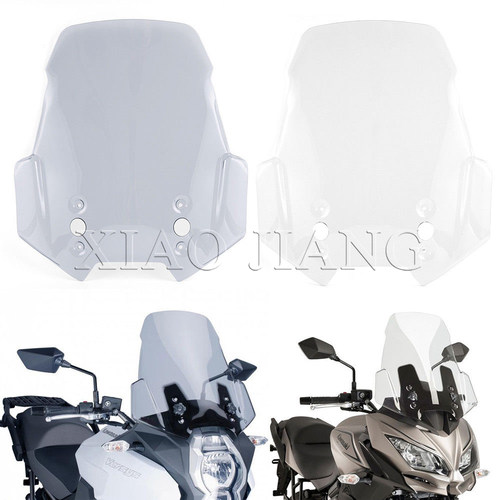 适用川崎Versys650挡风玻璃前