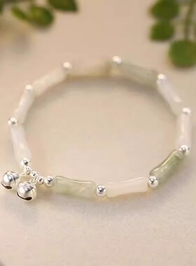 2025新款步步高升竹节手链女生轻奢感小众精致手串