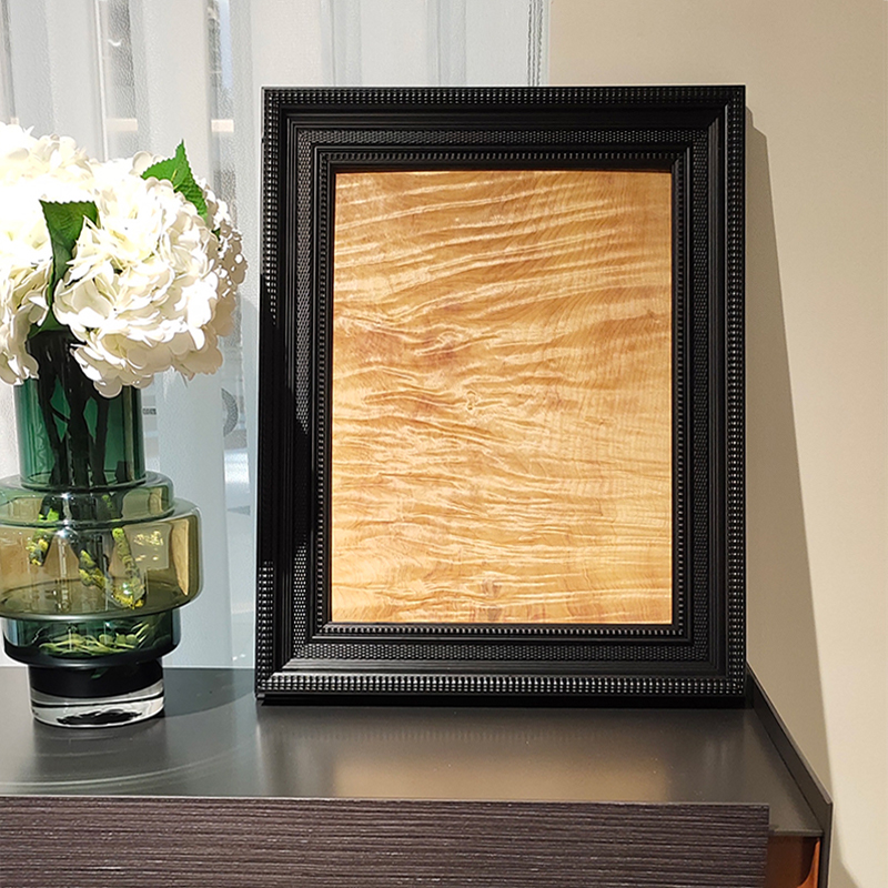 金丝楠木玄关风水画办公室招财