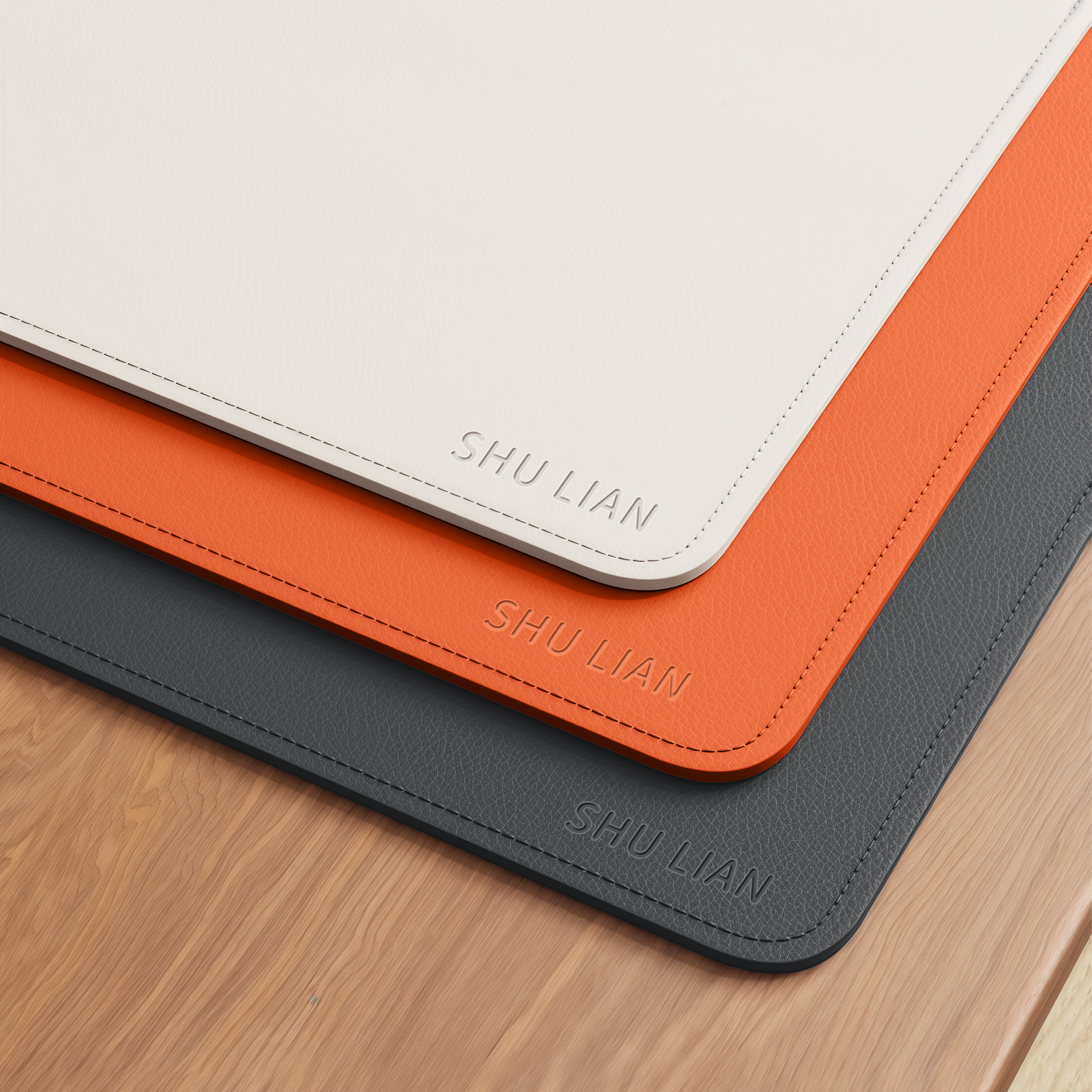 皮革鼠标垫超大号电脑桌垫