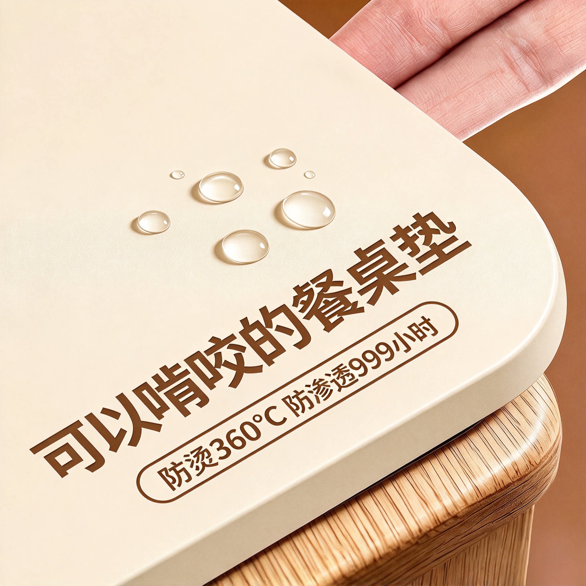 【可啃咬】真全硅餐桌垫防水防油免洗防烫桌布轻奢茶几桌面保护垫
