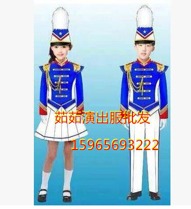 鼓号队服装少儿升旗手儿童