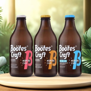 牧夫茶酿康普茶凤梨生姜益生菌发酵气泡茶发酵茶