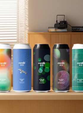 Corde和弦绿光3.0四倍干投浑浊IPA精酿啤酒小精灵果泥酸艾尔