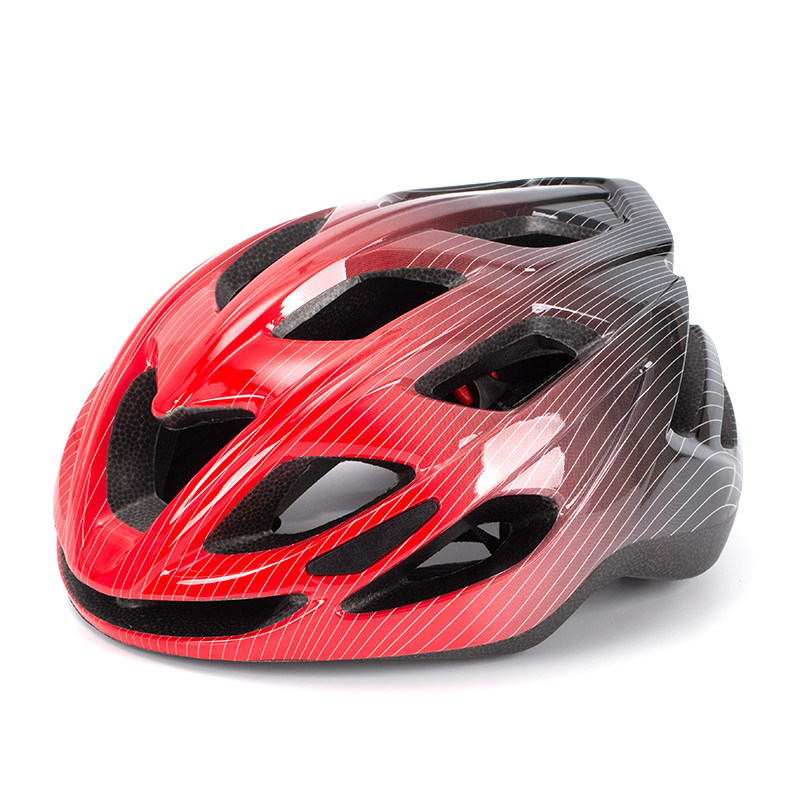 儿童一体成型骑行头盔轻便透气防摔自行车安全帽男女宝宝骑行帽