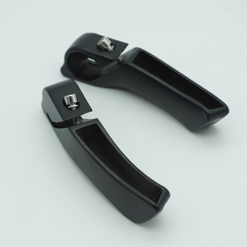 山地公路自行车单车全铝合金付把休息副把手配件装备握把一对价