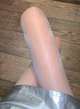 2025光腿神器丝袜女夏季薄款塑形裸感油亮极光连裤袜子轻塑腿珠光