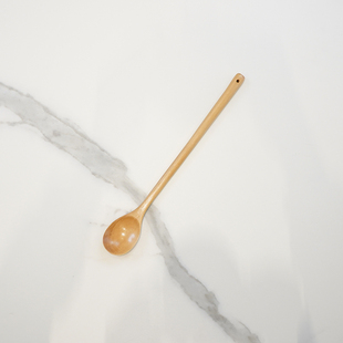 长柄荷木勺子实木加长家用长勺烹饪调味料理汤勺精致