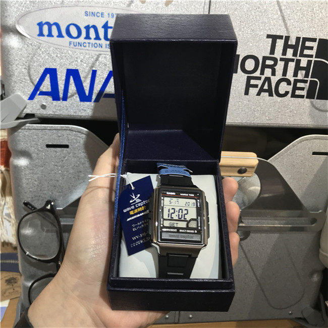 日本原装现货 五局电波wave ceptor 复古风电波表男女款手表