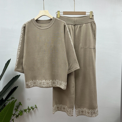 妈妈秋装2025新款休闲运动两件套