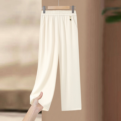 夏装新款妈妈装时尚裤子洋气显瘦